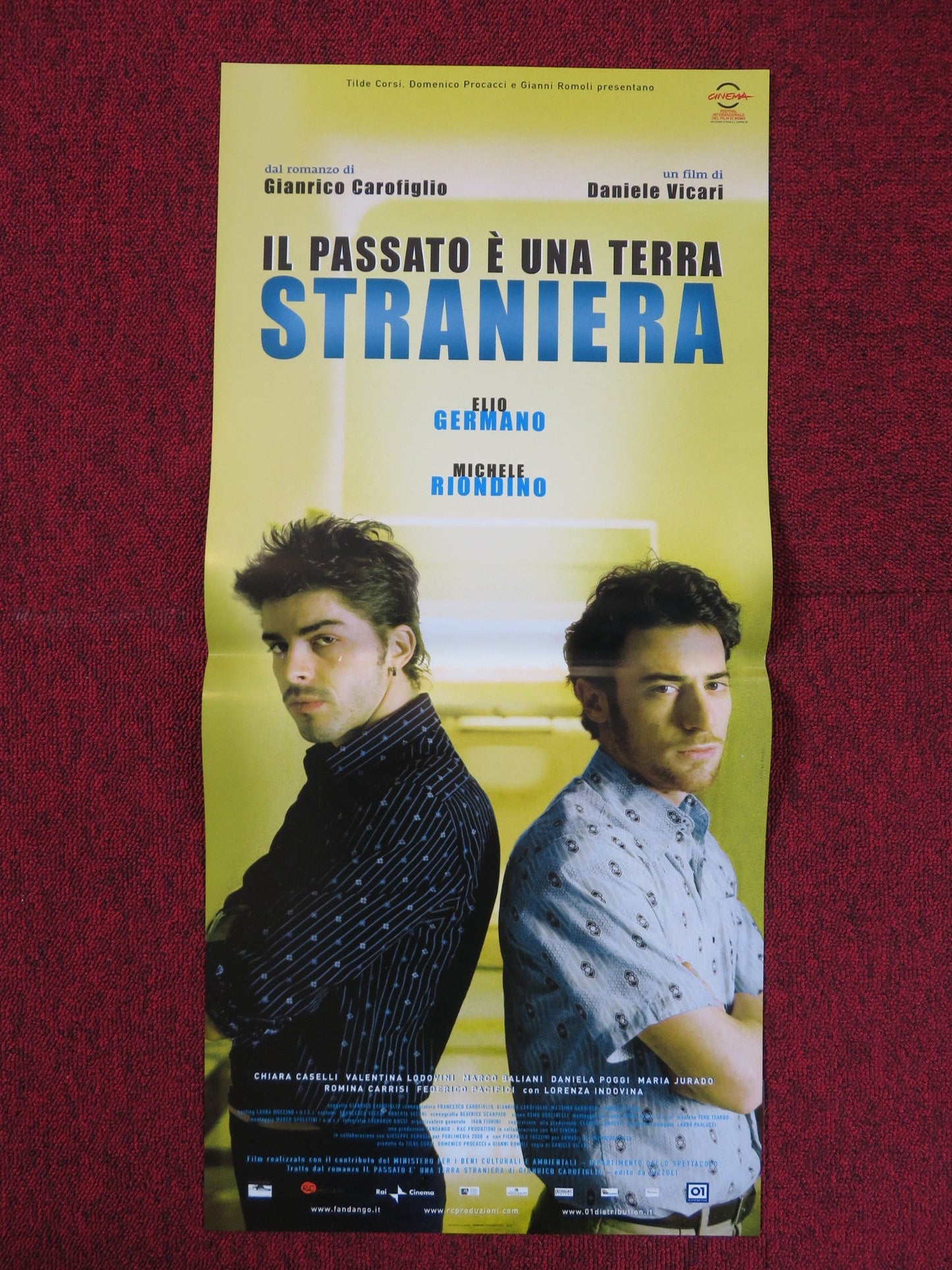 THE PAST IS A FOREIGN LAND ITALIAN LOCANDINA POSTER ELIO GERMANO 2008 Rendezvous Cinema Movie posters
