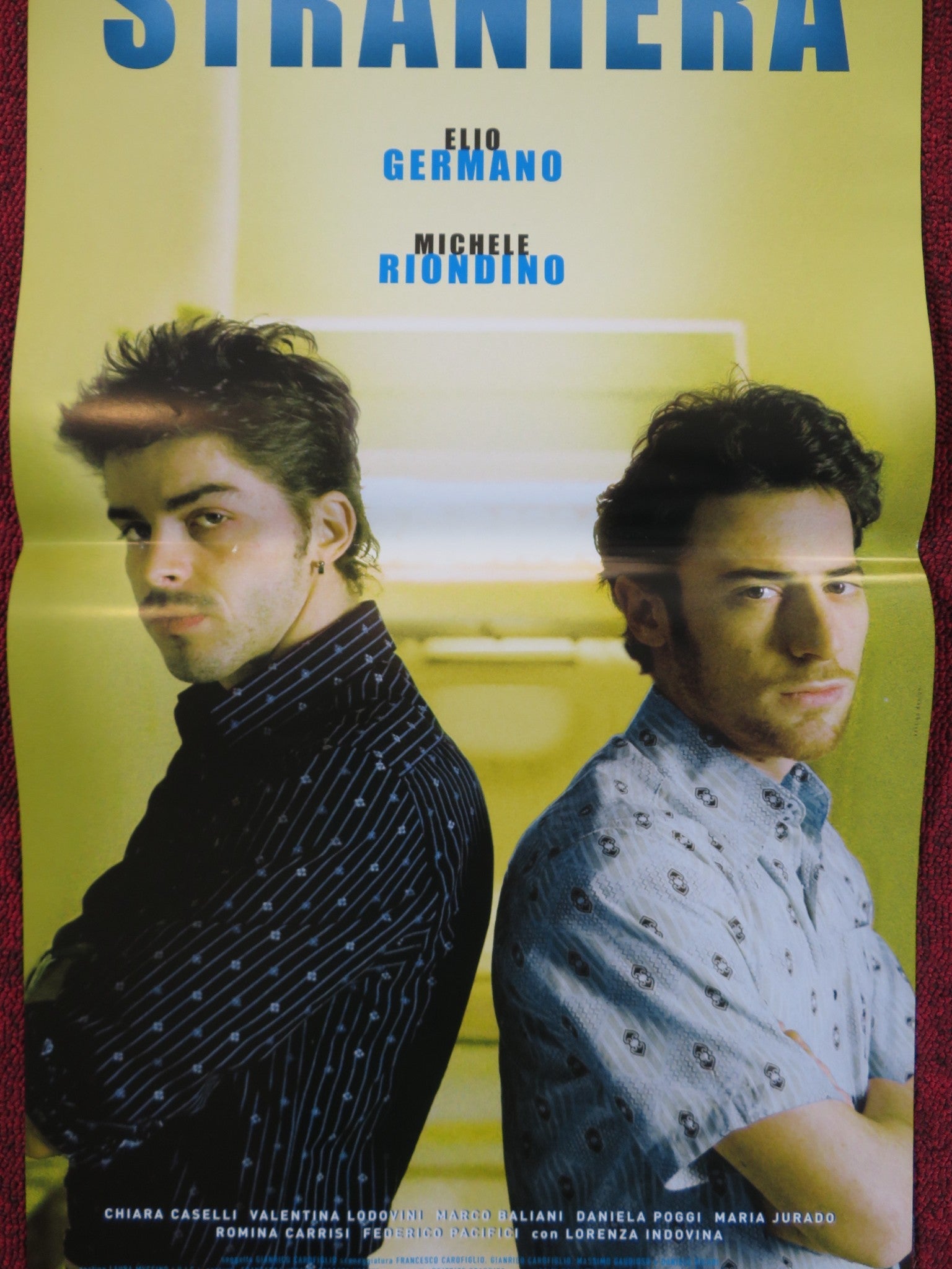 THE PAST IS A FOREIGN LAND ITALIAN LOCANDINA POSTER ELIO GERMANO 2008 Rendezvous Cinema Movie posters