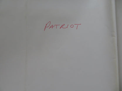 THE PATRIOT FOLDED US ONE SHEET POSTER GREGG HENRY LESLIE NIELSEN 1986 Rendezvous Cinema Movie posters