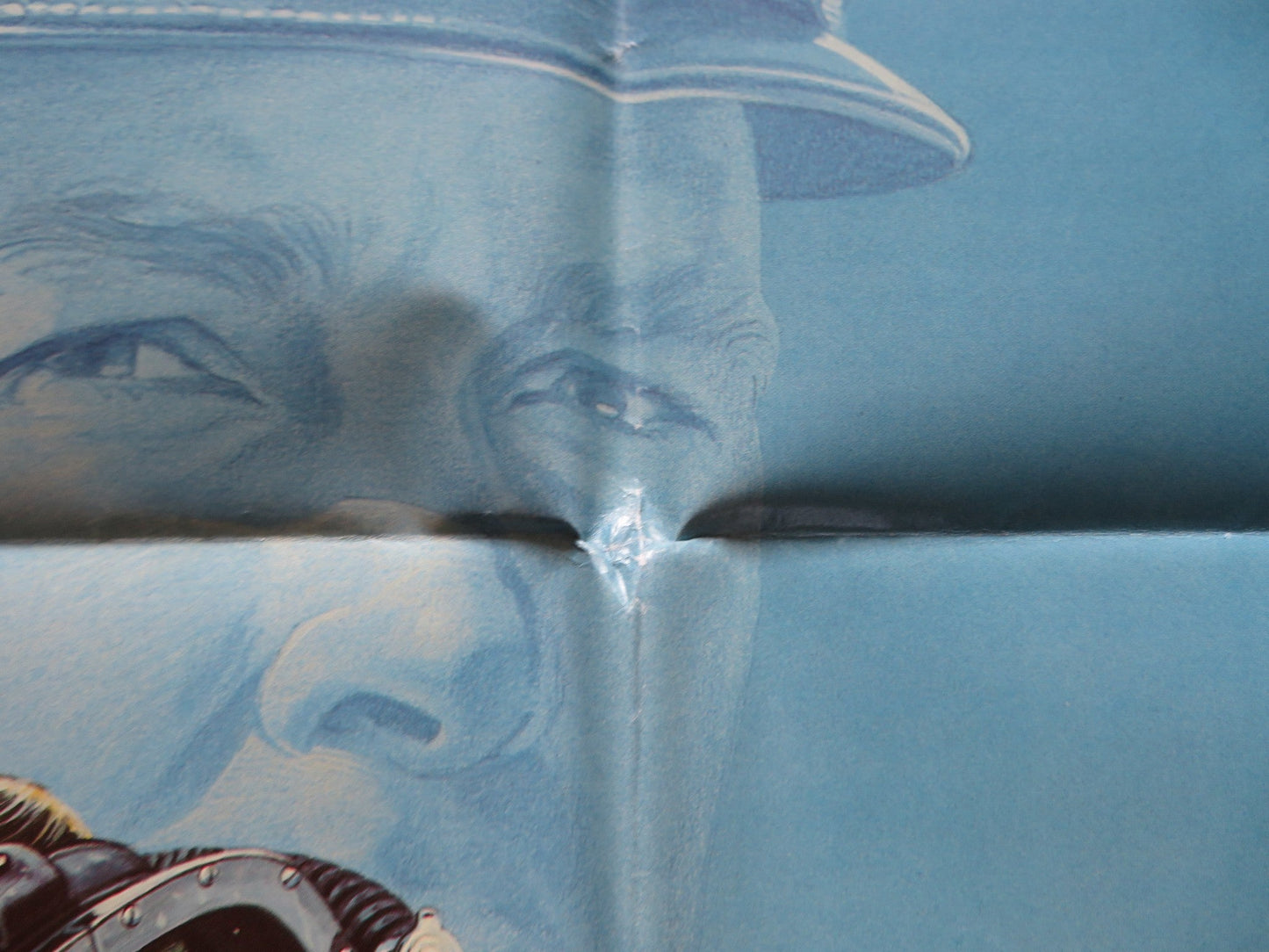 THE PATRIOT FOLDED US ONE SHEET POSTER GREGG HENRY LESLIE NIELSEN 1986 Rendezvous Cinema Movie posters