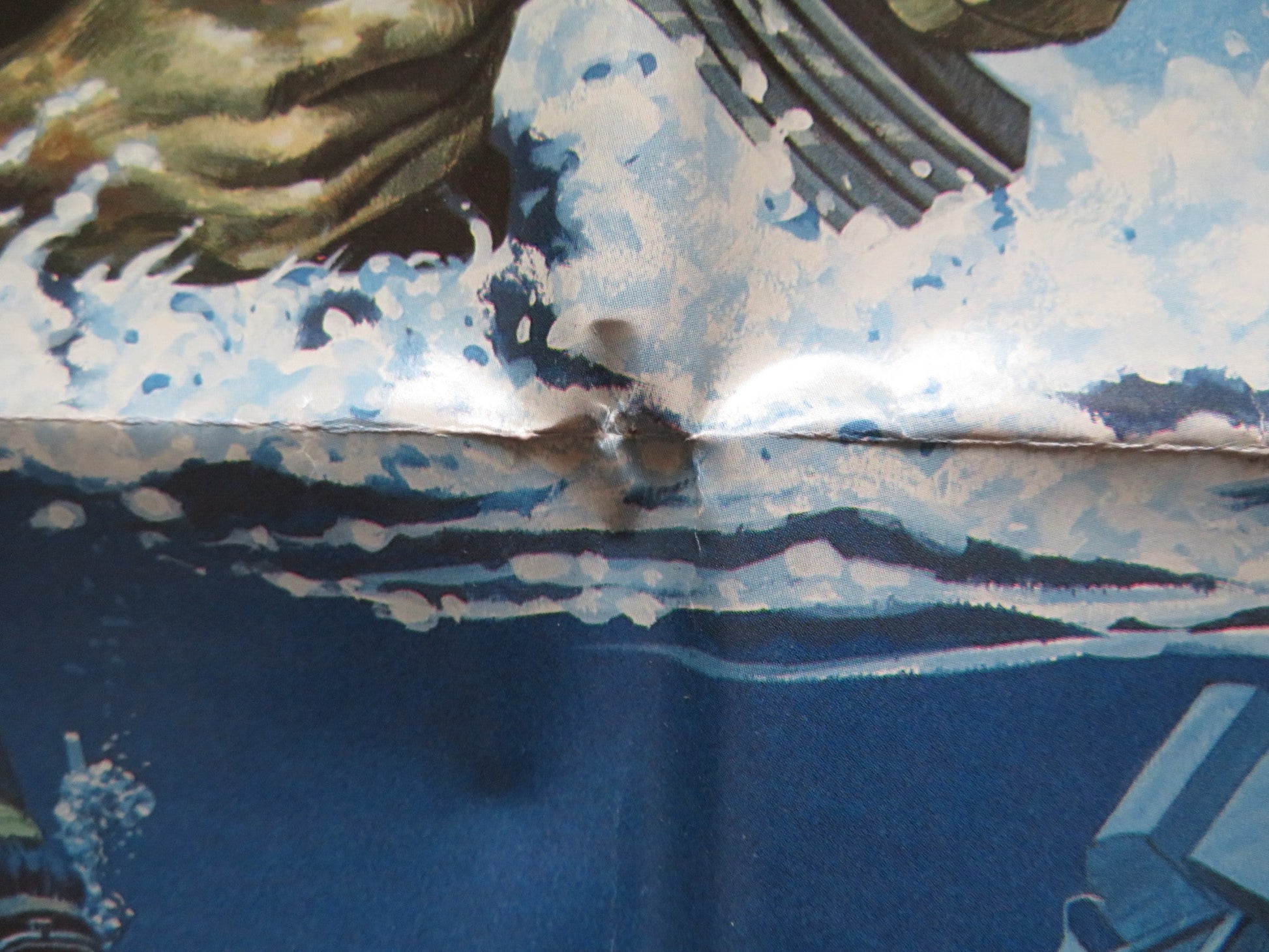 THE PATRIOT FOLDED US ONE SHEET POSTER GREGG HENRY LESLIE NIELSEN 1986 Rendezvous Cinema Movie posters