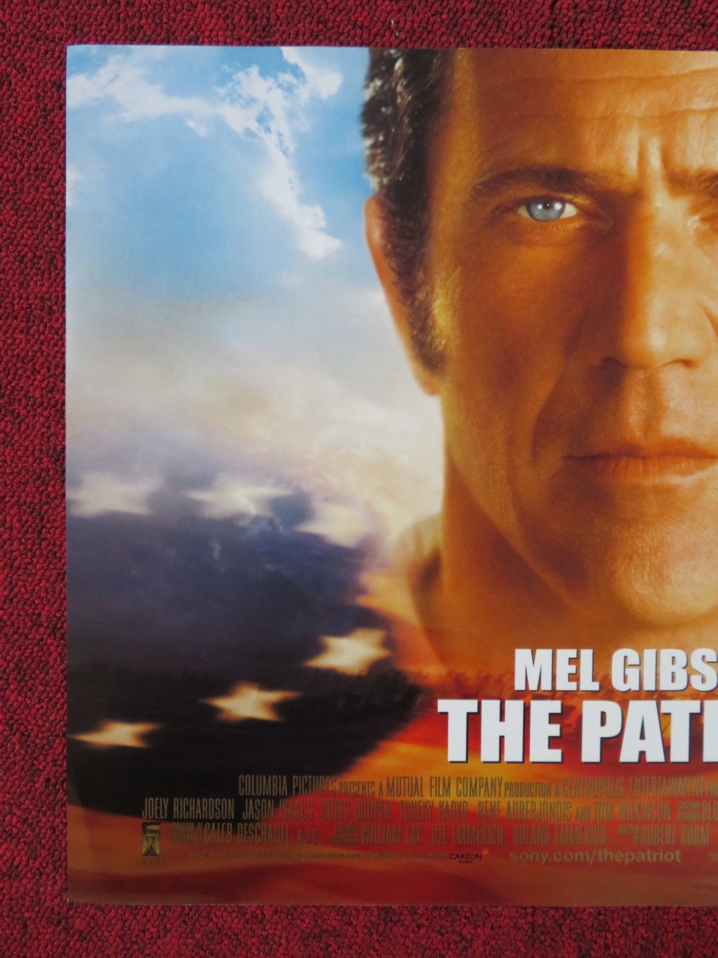 THE PATRIOT UK MINI QUAD POSTER MEL GIBSON HEATH LEDGER 2000 Rendezvous Cinema Movie posters