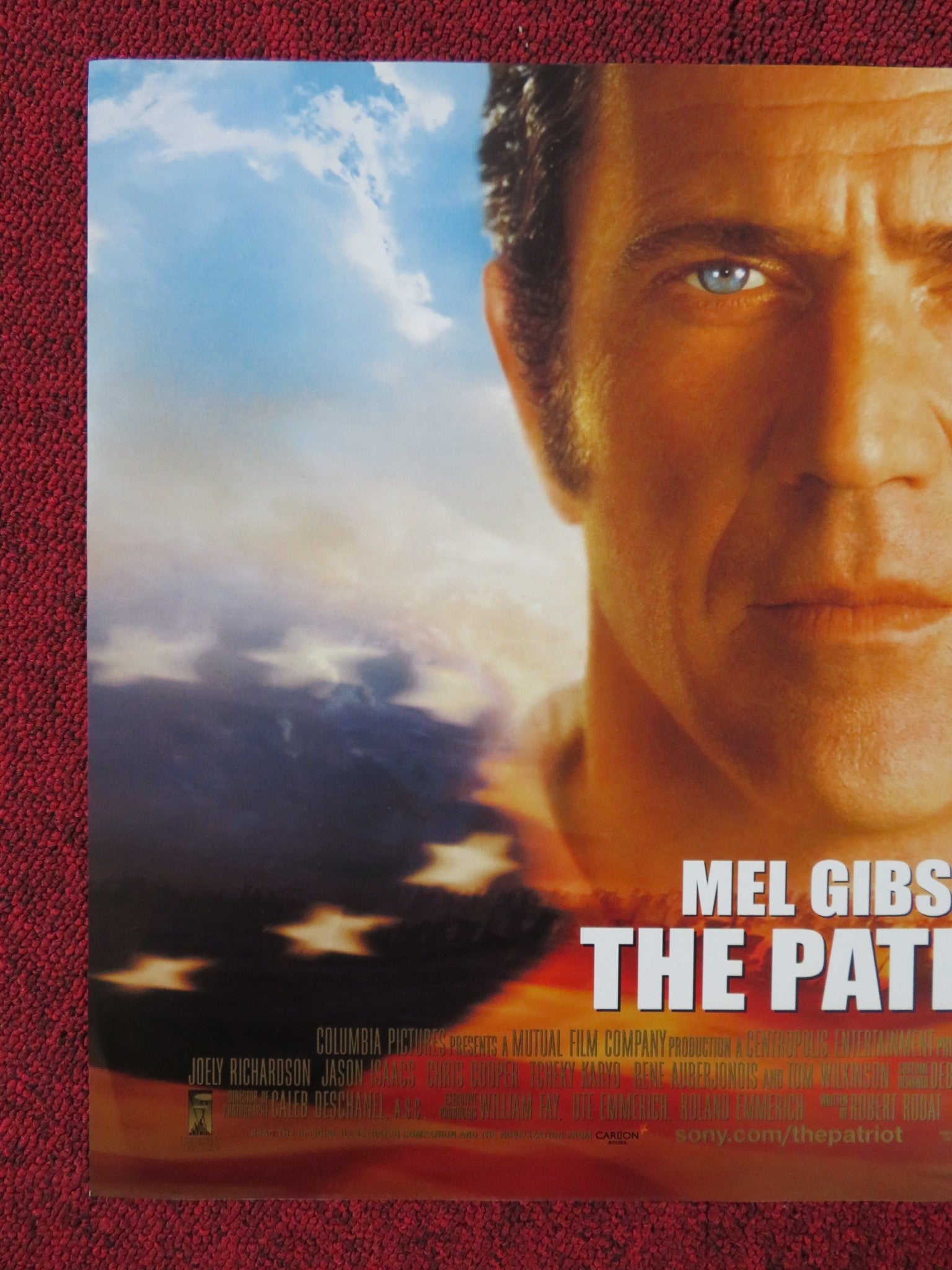 THE PATRIOT UK MINI QUAD POSTER MEL GIBSON HEATH LEDGER 2000 Rendezvous Cinema Movie posters