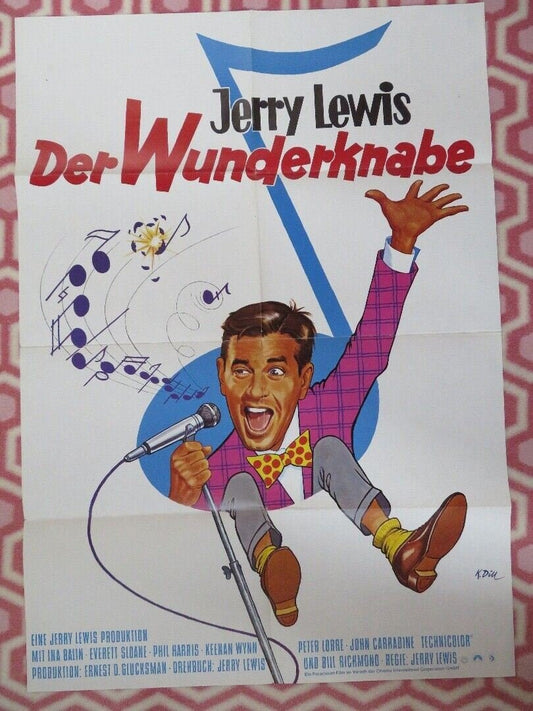 THE PATSY GERMAN A1 (33"x 23") POSTER JERRY LEWIS PETER LORRE 1964 Movie posters