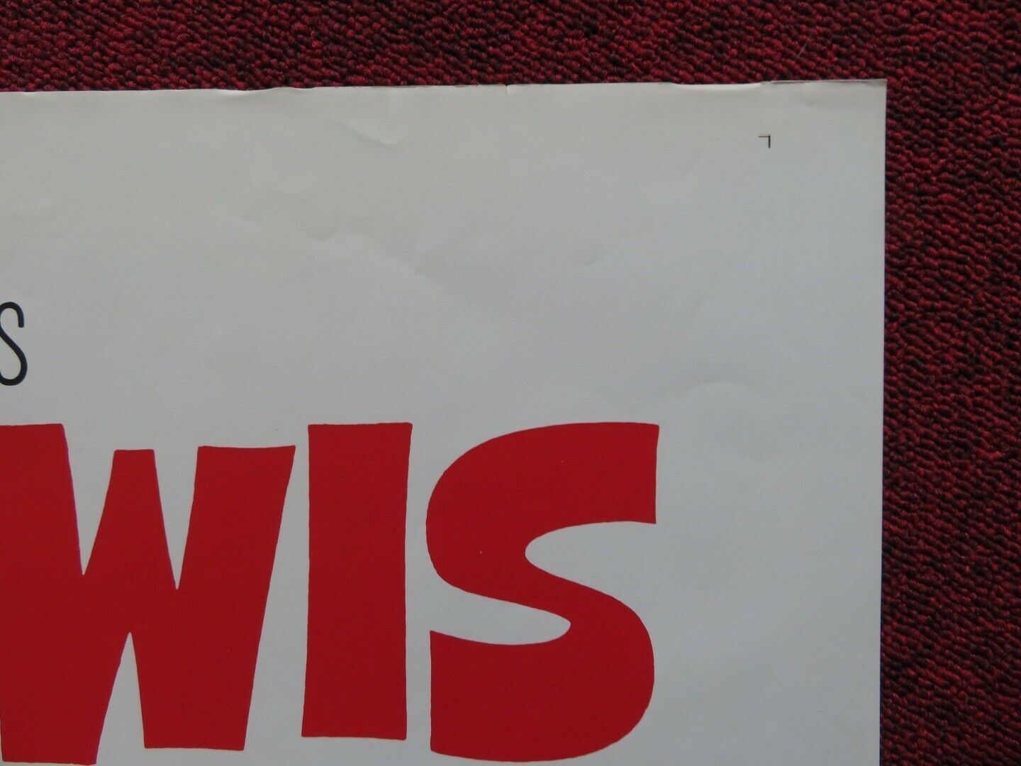 THE PATSY US ONE SHEET POSTER JERRY LEWIS INA BALIN 1967 Movie posters