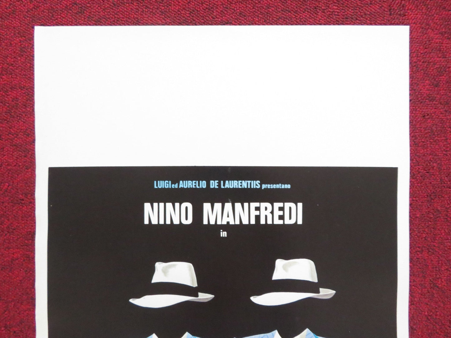 THE PAYOFF ITALIAN LOCANDINA POSTER NINO MANFREDI PAOLO STOPPA 1978 Rendezvous Cinema Movie posters