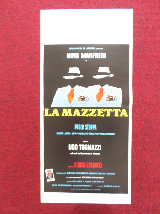 THE PAYOFF ITALIAN LOCANDINA POSTER NINO MANFREDI PAOLO STOPPA 1978 Rendezvous Cinema Movie posters