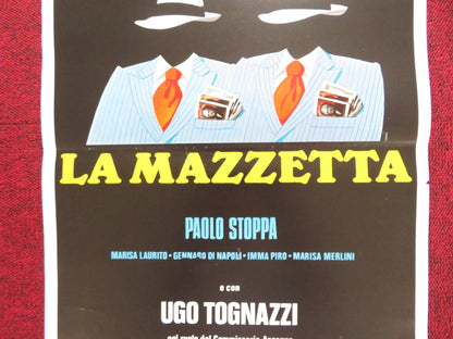THE PAYOFF ITALIAN LOCANDINA POSTER NINO MANFREDI PAOLO STOPPA 1978 Rendezvous Cinema Movie posters