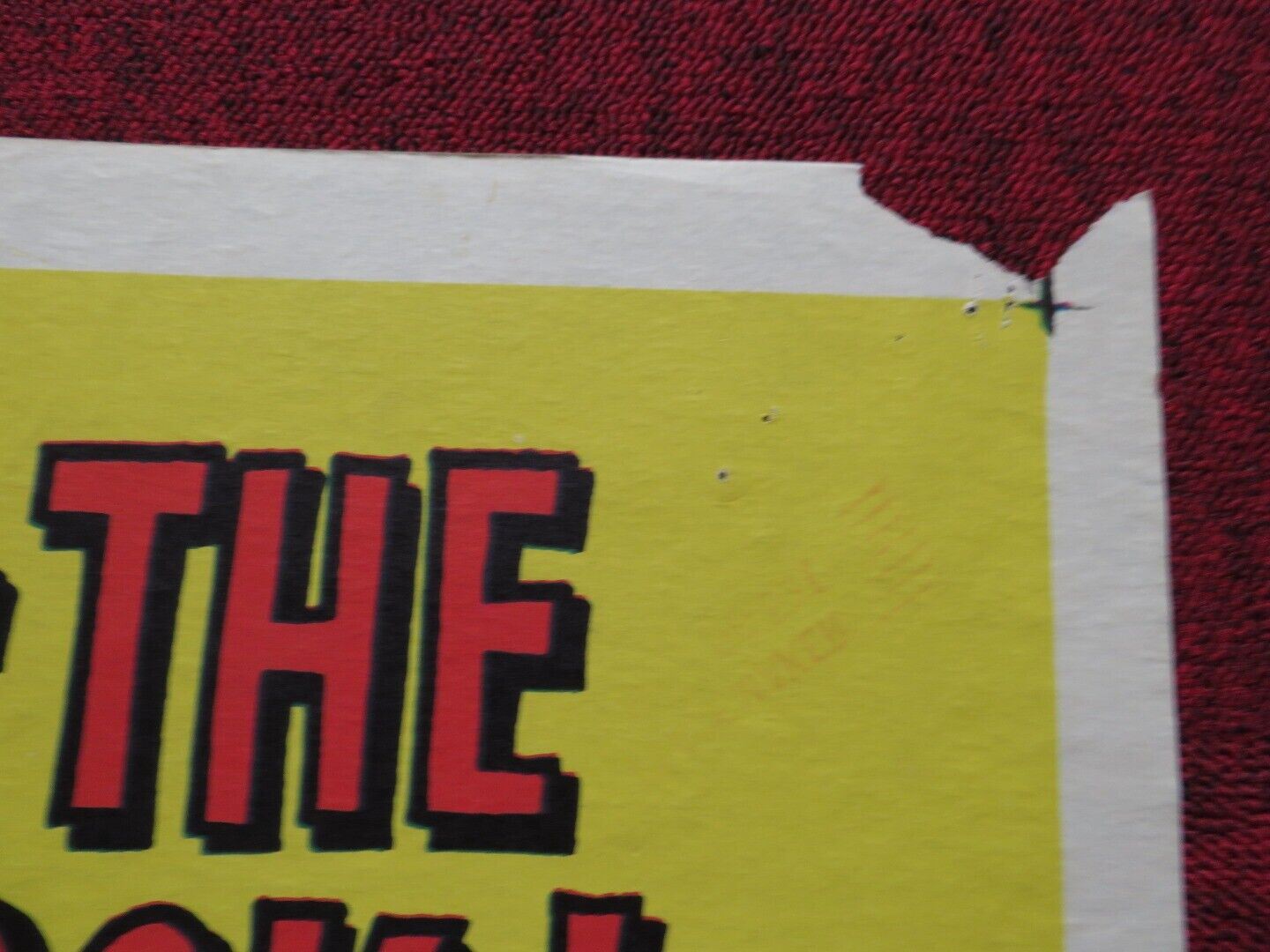 THE PEACEMAKER FOLDED US ONE SHEET POSTER JAMES MITCHELL ROSEMARIE STACK 1956 Movie posters