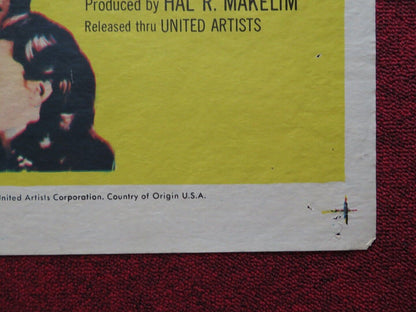 THE PEACEMAKER FOLDED US ONE SHEET POSTER JAMES MITCHELL ROSEMARIE STACK 1956 Movie posters