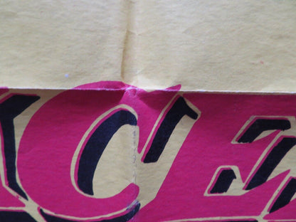 THE PEACEMAKER FOLDED US ONE SHEET POSTER JAMES MITCHELL ROSEMARIE STACK 1956 Movie posters