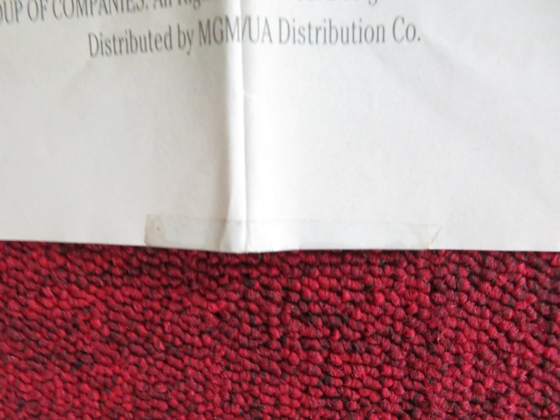 THE PEBBLE AND THE PENGUIN FOLDED US ONE SHEET POSTER MARTIN SHORT T. CURRY 1995 Rendezvous Cinema Movie posters