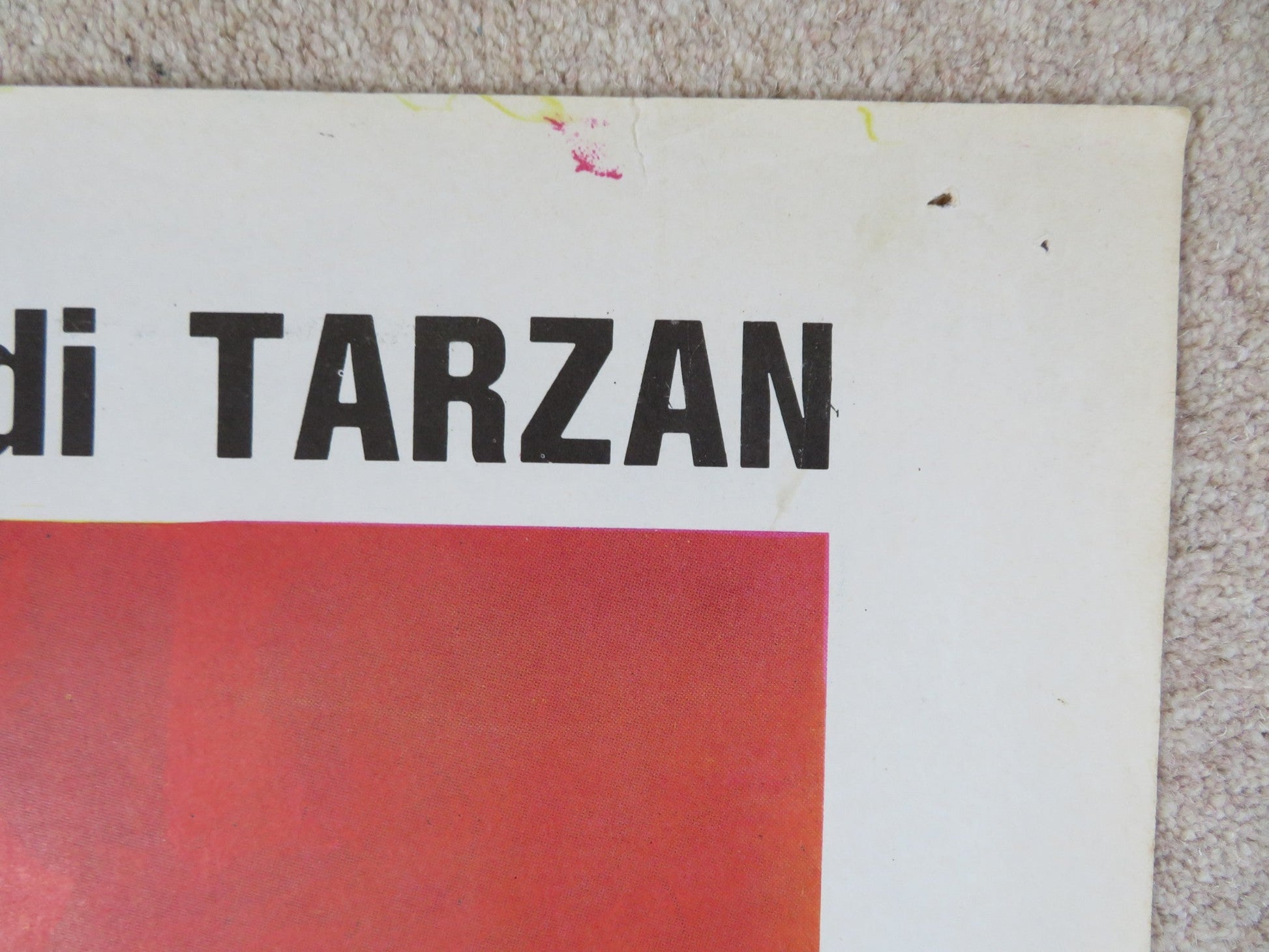 THE PEOPLE THAT TIME FORGOT ITALIAN 2 FOGLIO POSTER P. WAYNE D. MCCLURE 1977 Rendezvous Cinema Movie posters