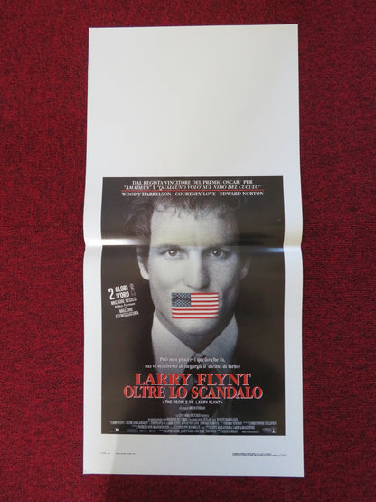 THE PEOPLE VS. LARRY FLYNT ITALIAN LOCANDINA POSTER WOODY HARRELSON C. LOVE 1997 Rendezvous Cinema Movie posters