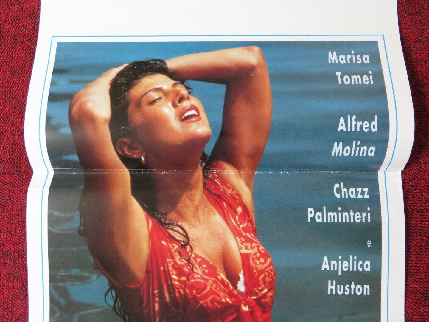 THE PEREZ FAMILY ITALIAN LOCANDINA (27.5"x13") POSTER MARISA TOMEI 1995 Movie posters