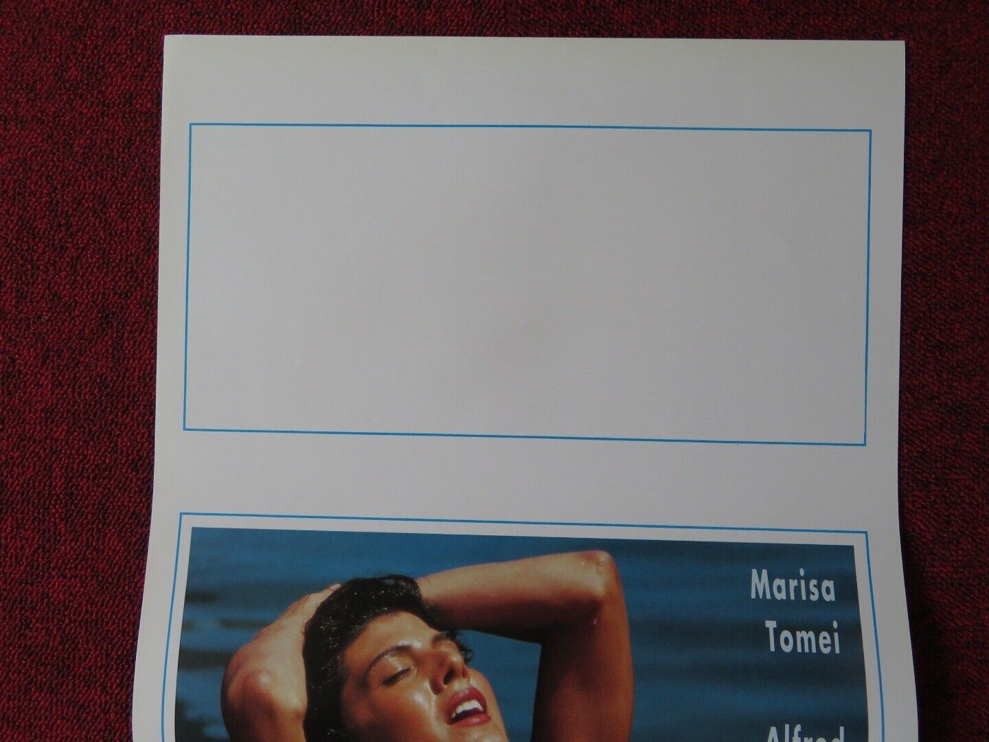 THE PEREZ FAMILY ITALIAN LOCANDINA (27.5"x13") POSTER MARISA TOMEI 1995 Movie posters