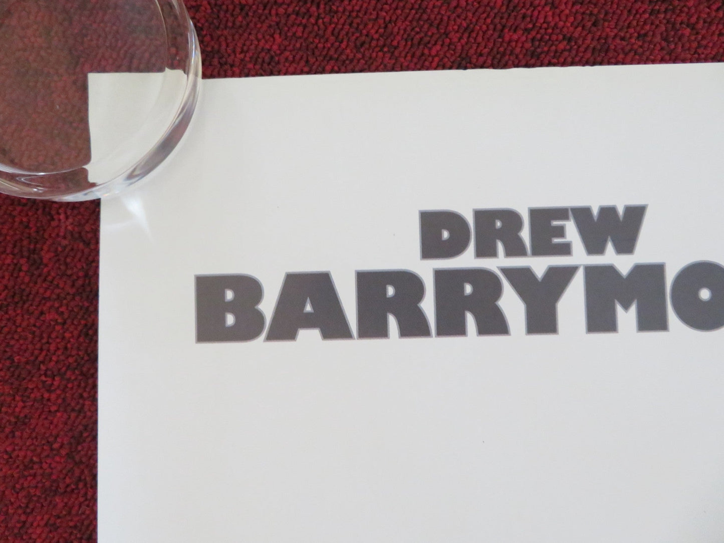 THE PERFECT CATCH? UK QUAD (30"x 40") ROLLED POSTER DREW BARRYMORE 2005 Rendezvous Cinema Movie posters