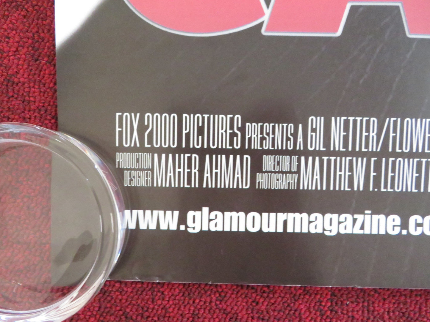 THE PERFECT CATCH? UK QUAD (30"x 40") ROLLED POSTER DREW BARRYMORE 2005 Rendezvous Cinema Movie posters