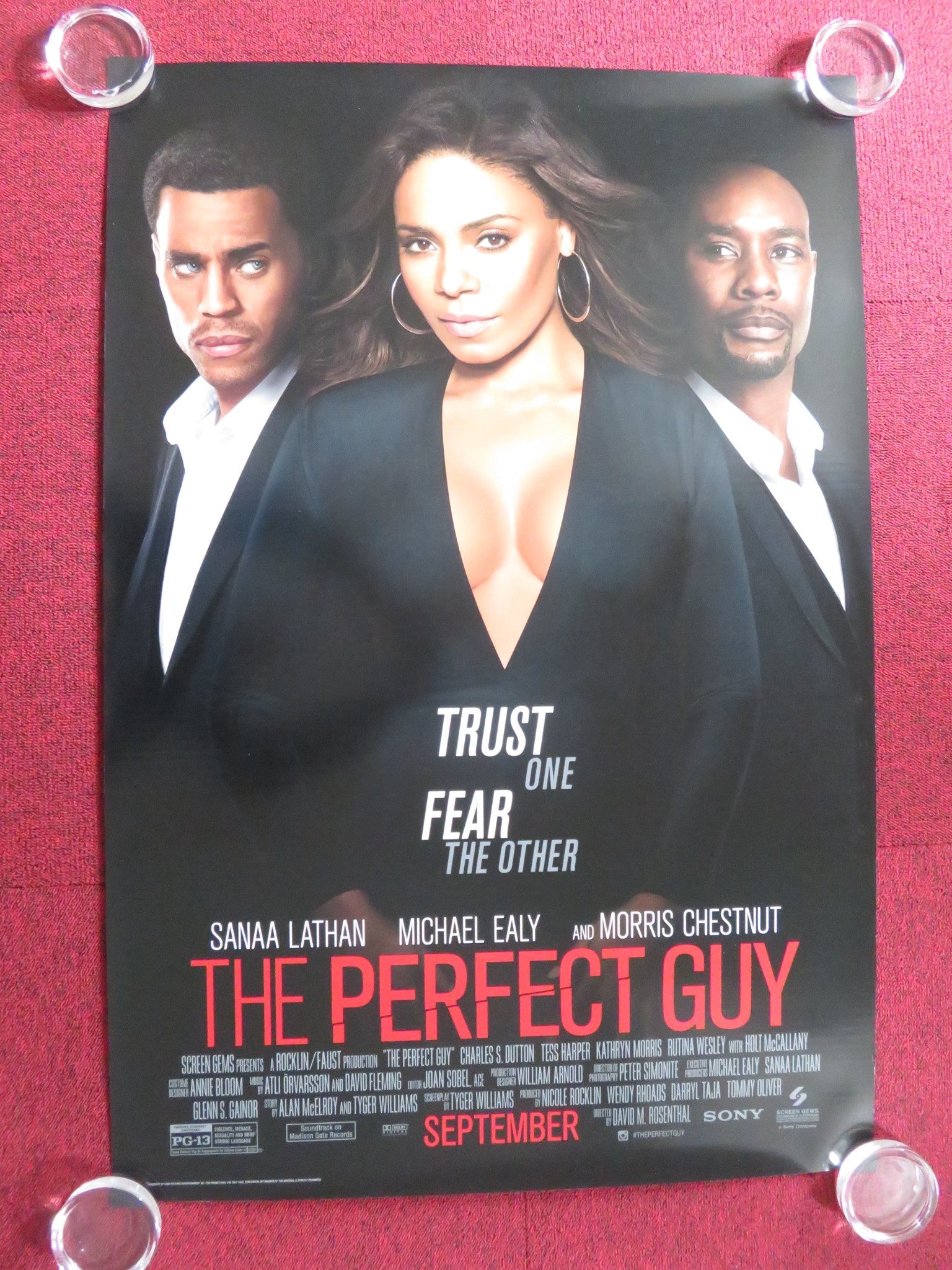 THE PERFECT GUY US ONE SHEET ROLLED POSTER SANAA LATHAN MICHAEL EALY 2015 Rendezvous Cinema Movie posters