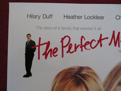 THE PERFECT MAN US ONE SHEET ROLLED POSTER HILARY DUFF HEATHER LOCKLEAR 2005 Movie posters