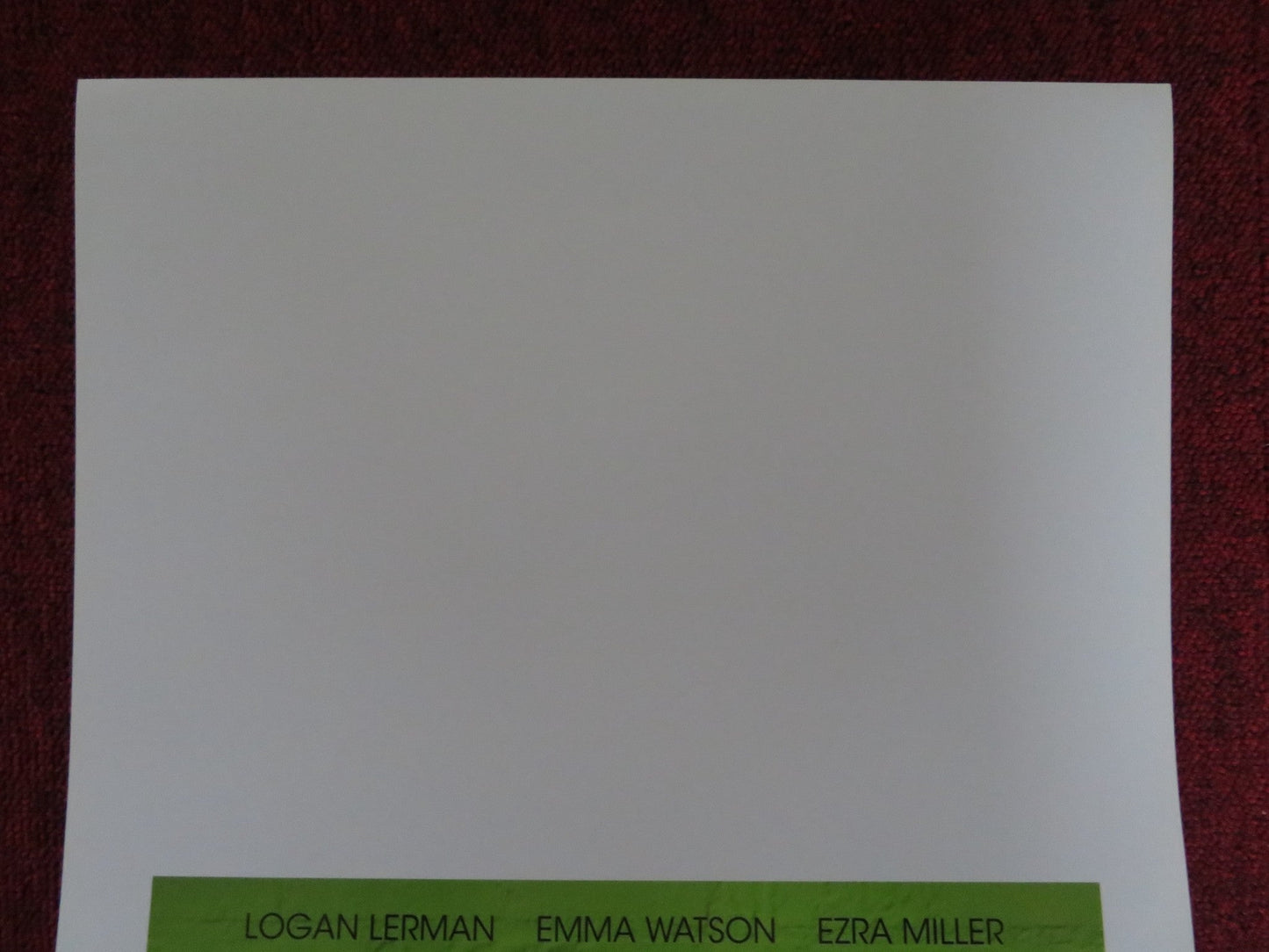 THE PERKS OF BEING A WALLFLOWER ITALIAN LOCANDINA POSTER EMMA WATSON 2012 Rendezvous Cinema Movie posters