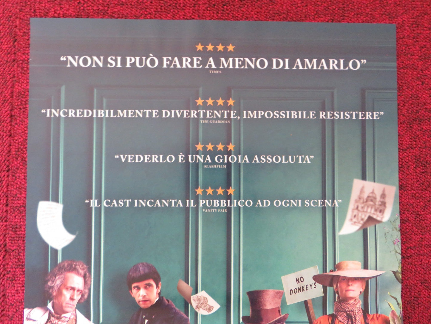 THE PERSONAL HISTORY OF DAVID COPPERFIELD ITALIAN LOCANDINA POSTER D. PATEL 2019 Rendezvous Cinema Movie posters