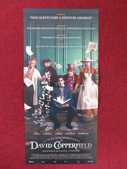 THE PERSONAL HISTORY OF DAVID... ITALIAN LOCANDINA (26.5"x12.5") POSTER 2019 Movie posters