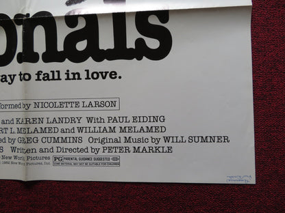 THE PERSONALS FOLDED US ONE SHEET POSTER BILL SCHOPPERT 1982 Rendezvous Cinema Movie posters