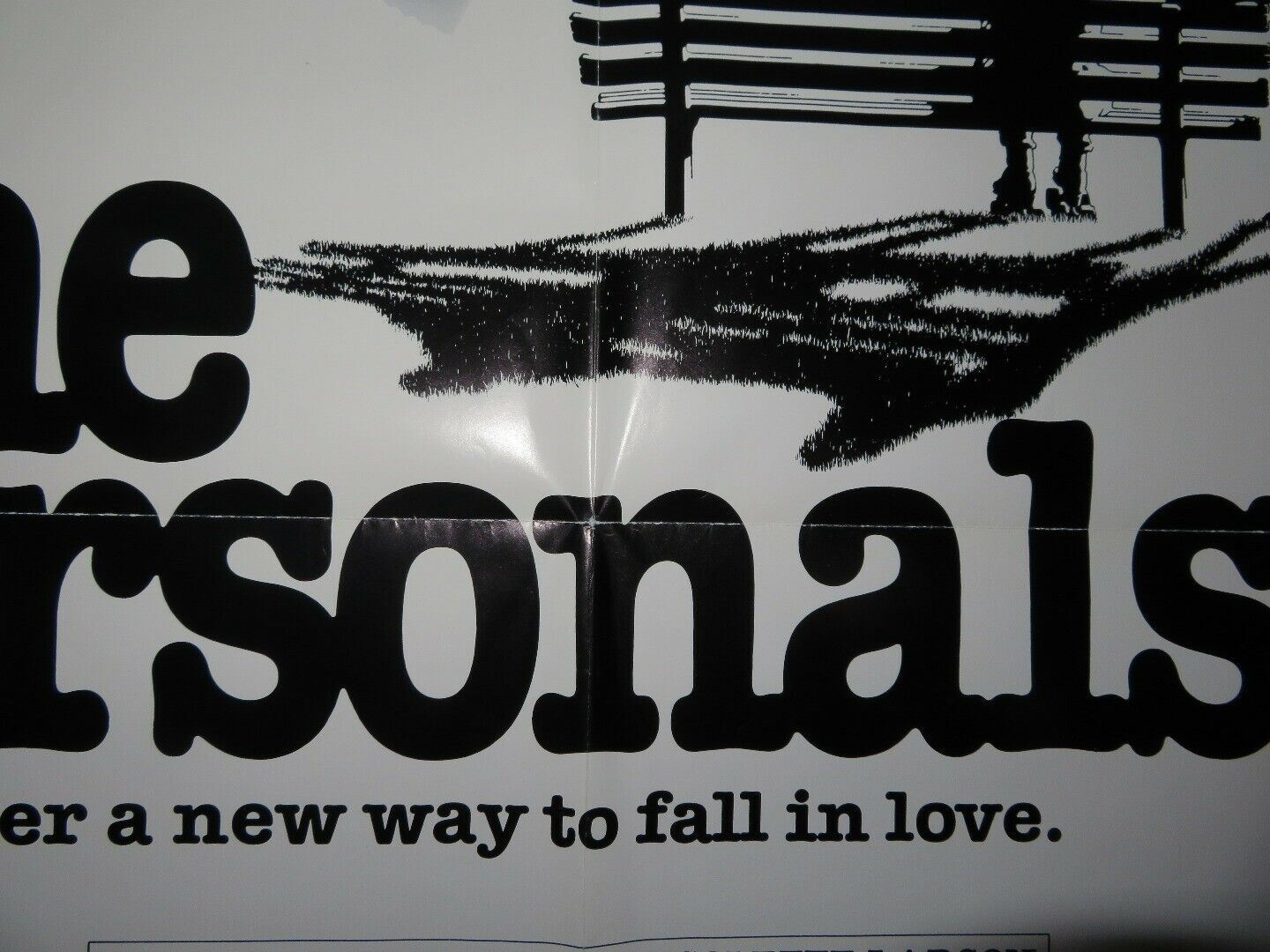 THE PERSONALS US ONE SHEET POSTER BILL SCHOPPERT KAREN LANDRY 1982 Movie posters