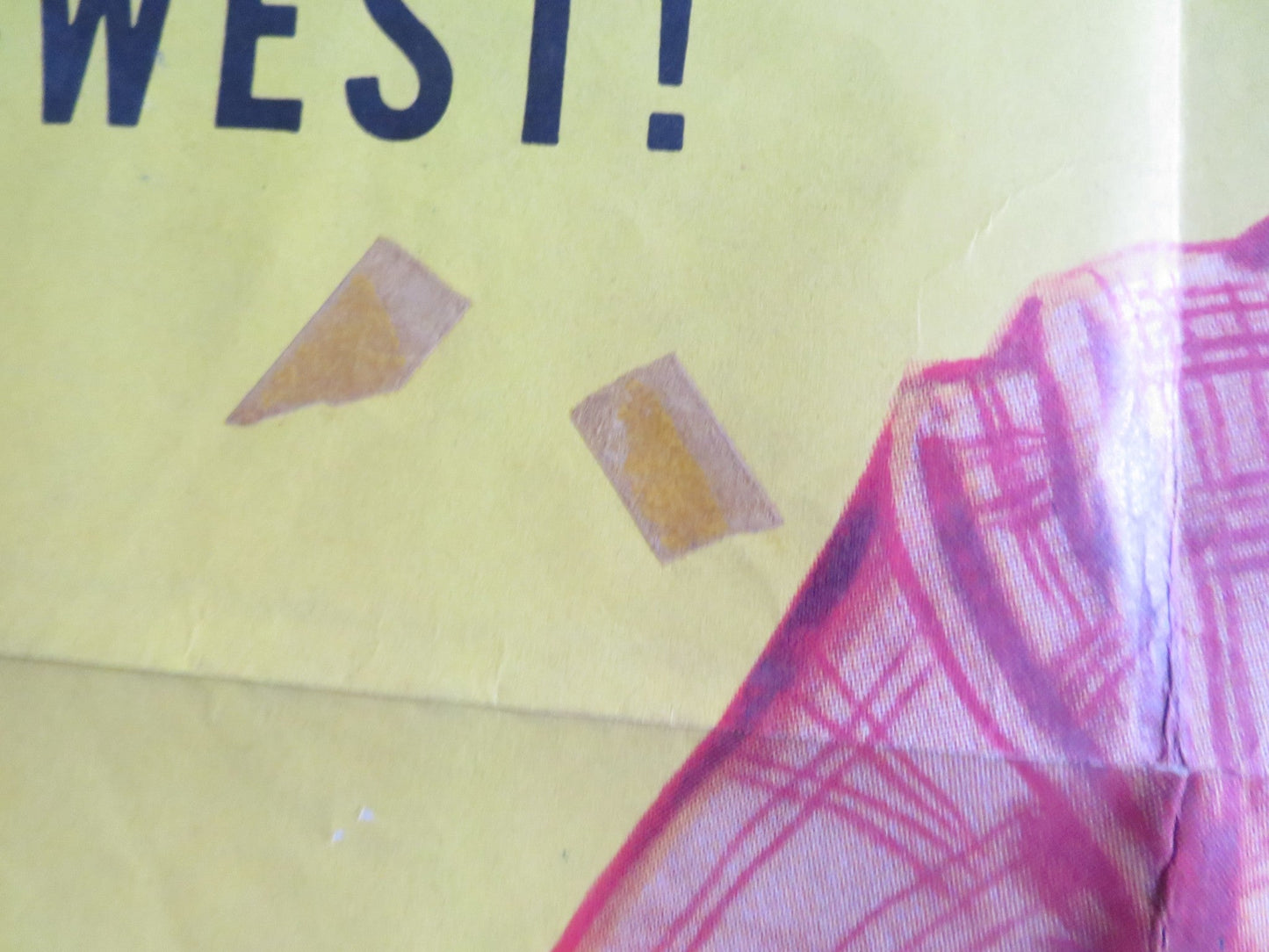 THE PERSUADER FOLDED US ONE SHEET POSTER WILLIAM TALMAN JAMES CRAIG 1957 Rendezvous Cinema Movie posters