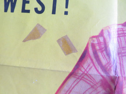 THE PERSUADER FOLDED US ONE SHEET POSTER WILLIAM TALMAN JAMES CRAIG 1957 Rendezvous Cinema Movie posters