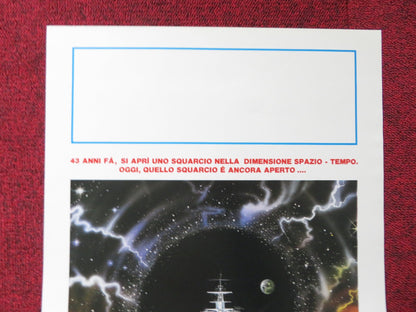 THE PHILADELPHIA EXPERIMENT ITALIAN LOCANDINA POSTER MICHAEL PARE N. ALLEN 1986 Rendezvous Cinema Movie posters