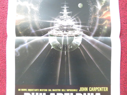 THE PHILADELPHIA EXPERIMENT ITALIAN LOCANDINA POSTER MICHAEL PARE N. ALLEN 1986 Rendezvous Cinema Movie posters