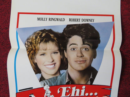 THE PICK - UP ARTIST ITALIAN LOCANDINA (27.5"x13") POSTER MOLLY RINGWALD 1988 Movie posters