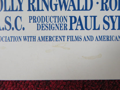 THE PICK - UP ARTIST VHS US ONE SHEET ROLLED POSTER R. DOWNEY JR. RINGWALD 1987 Rendezvous Cinema Movie posters