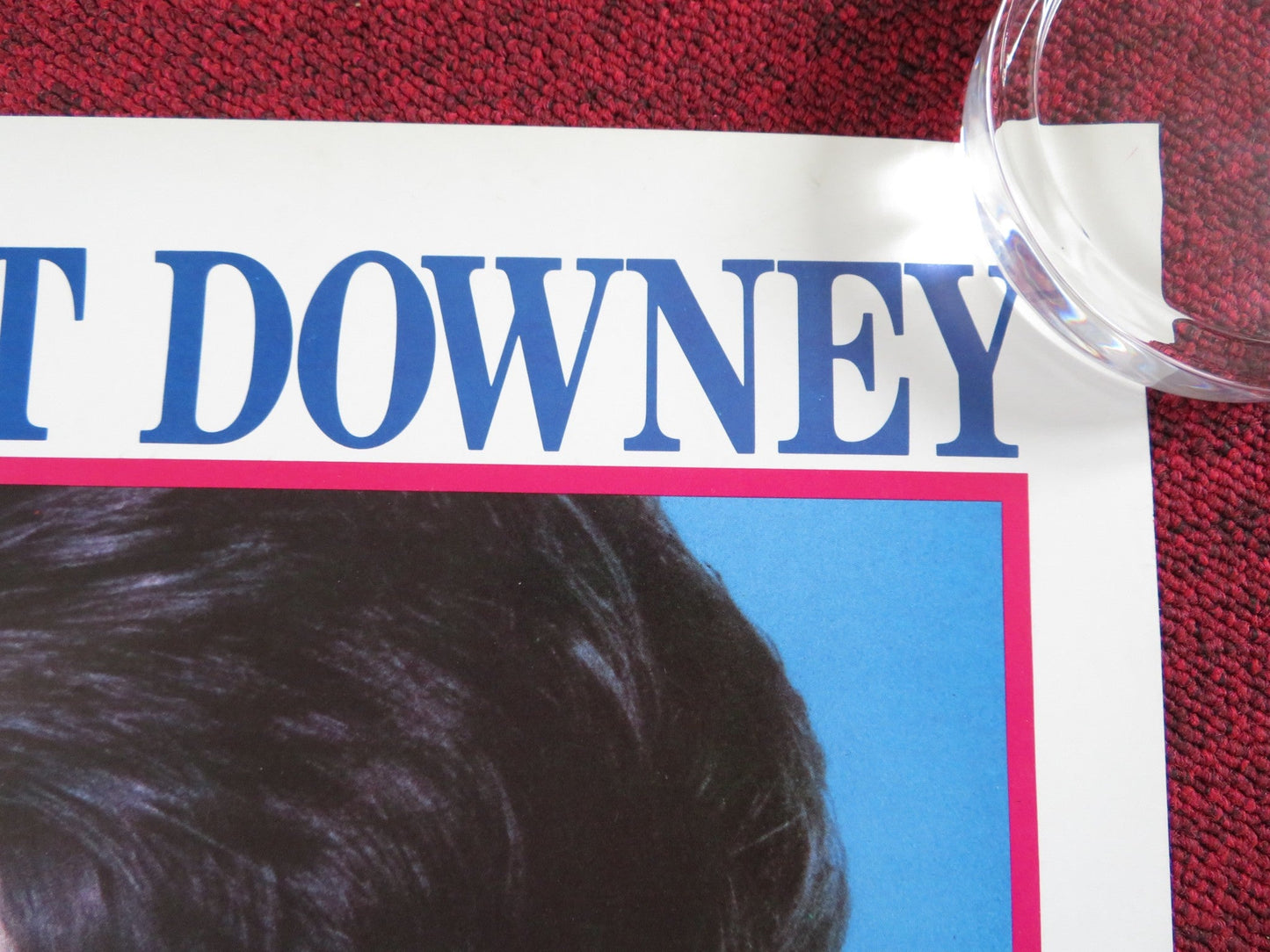 THE PICK - UP ARTIST VHS US ONE SHEET ROLLED POSTER R. DOWNEY JR. RINGWALD 1987 Rendezvous Cinema Movie posters