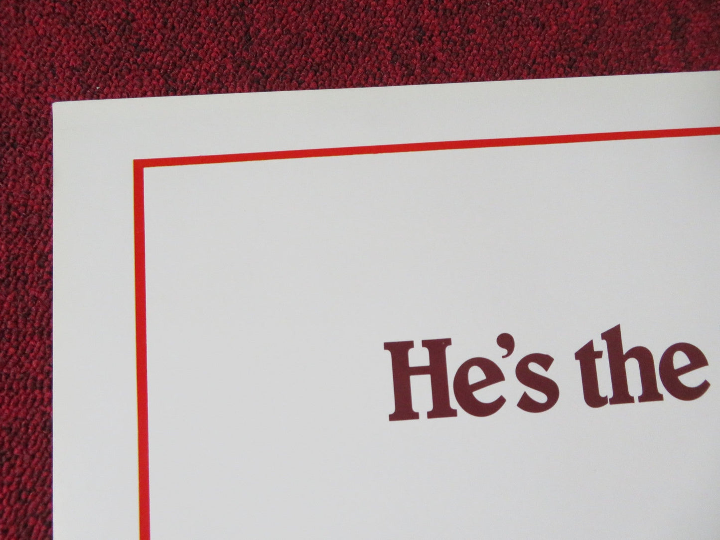 THE PILOT FOLDED US ONE SHEET POSTER CLIFF ROBERTSON DIANE BAKER 1980 Rendezvous Cinema Movie posters