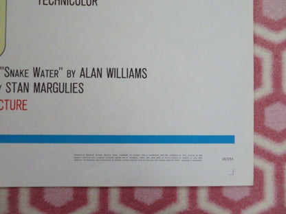 THE PINK JUNGLE US ONE SHEET POSTER JAMES GARNER EVA RENZI 1968 Movie posters