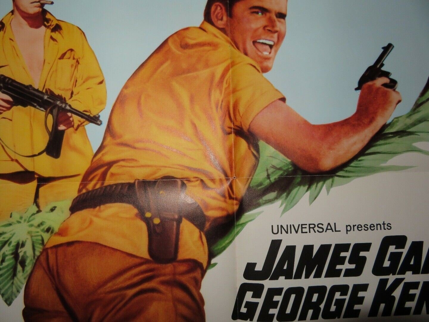 THE PINK JUNGLE US ONE SHEET POSTER JAMES GARNER EVA RENZI 1968 Movie posters