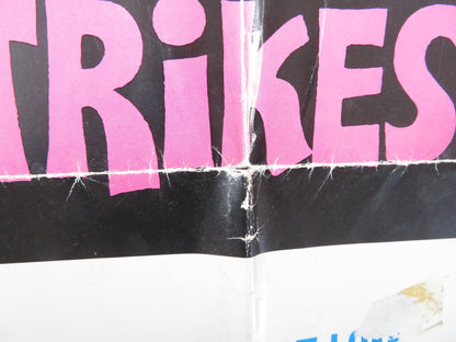 THE PINK PANTHER STRIKES AGAIN FOLDED US ONE SHEET POSTER PETER SELLERS 1976 Rendezvous Cinema Movie posters