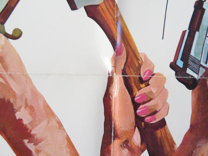 THE PINK PANTHER STRIKES AGAIN FOLDED US ONE SHEET POSTER PETER SELLERS 1976 Rendezvous Cinema Movie posters