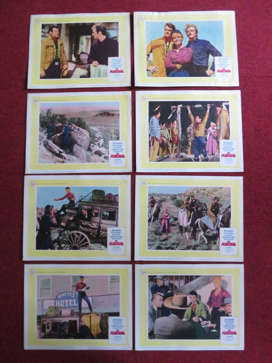 THE PLAINSMAN US LOBBY CARD SET DON MURRAY GUY STOCKWELL 1966 Rendezvous Cinema Movie posters