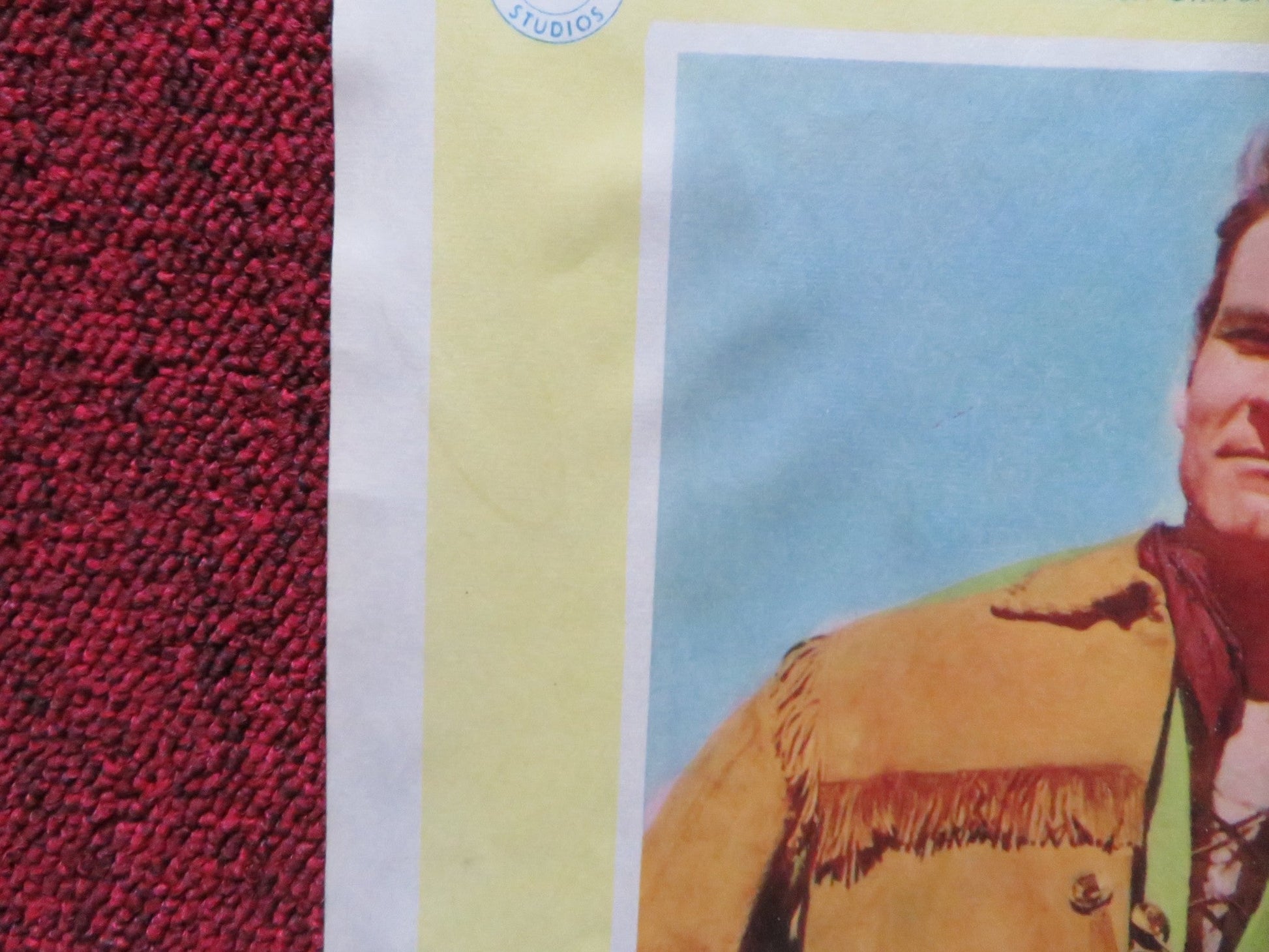 THE PLAINSMAN US LOBBY CARD SET DON MURRAY GUY STOCKWELL 1966 Rendezvous Cinema Movie posters