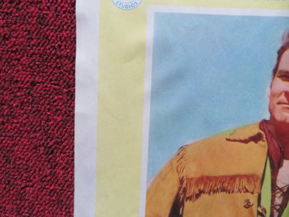 THE PLAINSMAN US LOBBY CARD SET DON MURRAY GUY STOCKWELL 1966 Rendezvous Cinema Movie posters