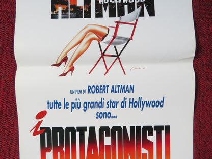 THE PLAYER ITALIAN LOCANDINA POSTER TIM ROBBINS GRETA SCACCHI 1992 Rendezvous Cinema Movie posters