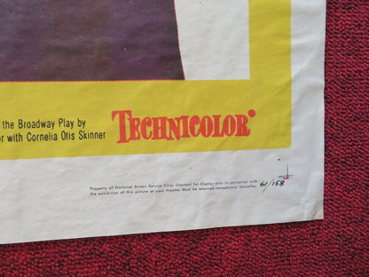 THE PLEASURE OF HIS COMPANY FOLDED US ONE SHEET POSTER FRED ASTAIRE 1961 Movie posters