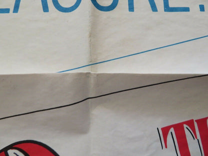 THE PLEASURE OF HIS COMPANY FOLDED US ONE SHEET POSTER FRED ASTAIRE 1961 Movie posters