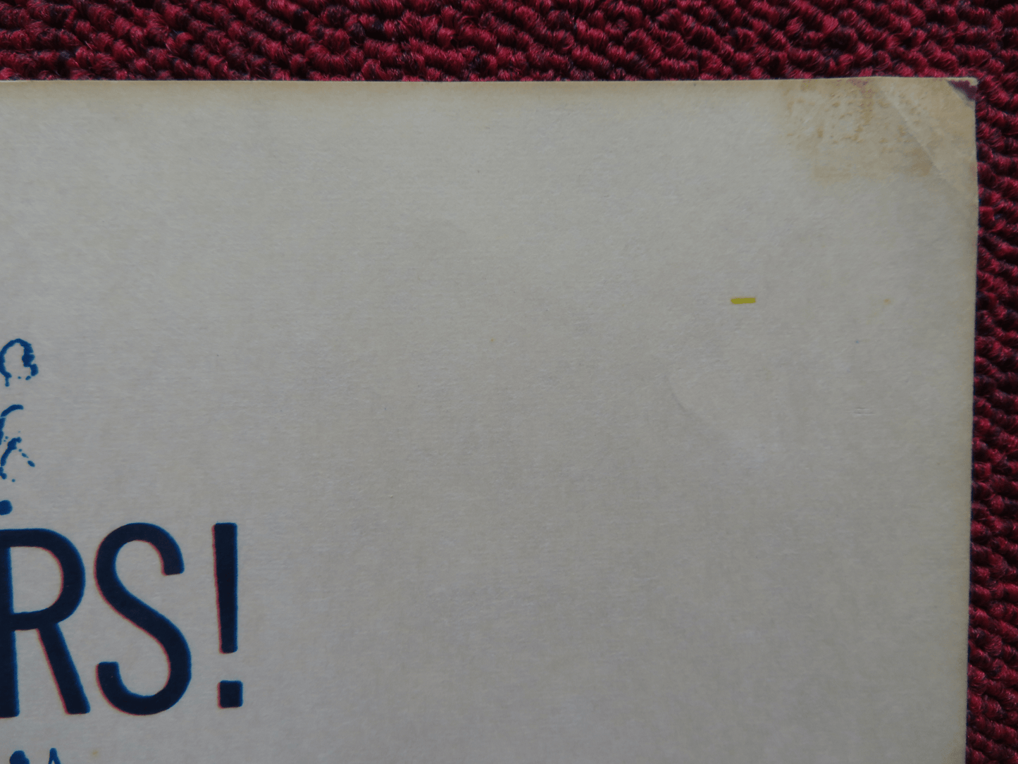 THE PLEASURE OF HIS COMPANY US HALF SHEET (22"x 28") POSTER FRED ASTAIRE 1961 Rendezvous Cinema Movie posters