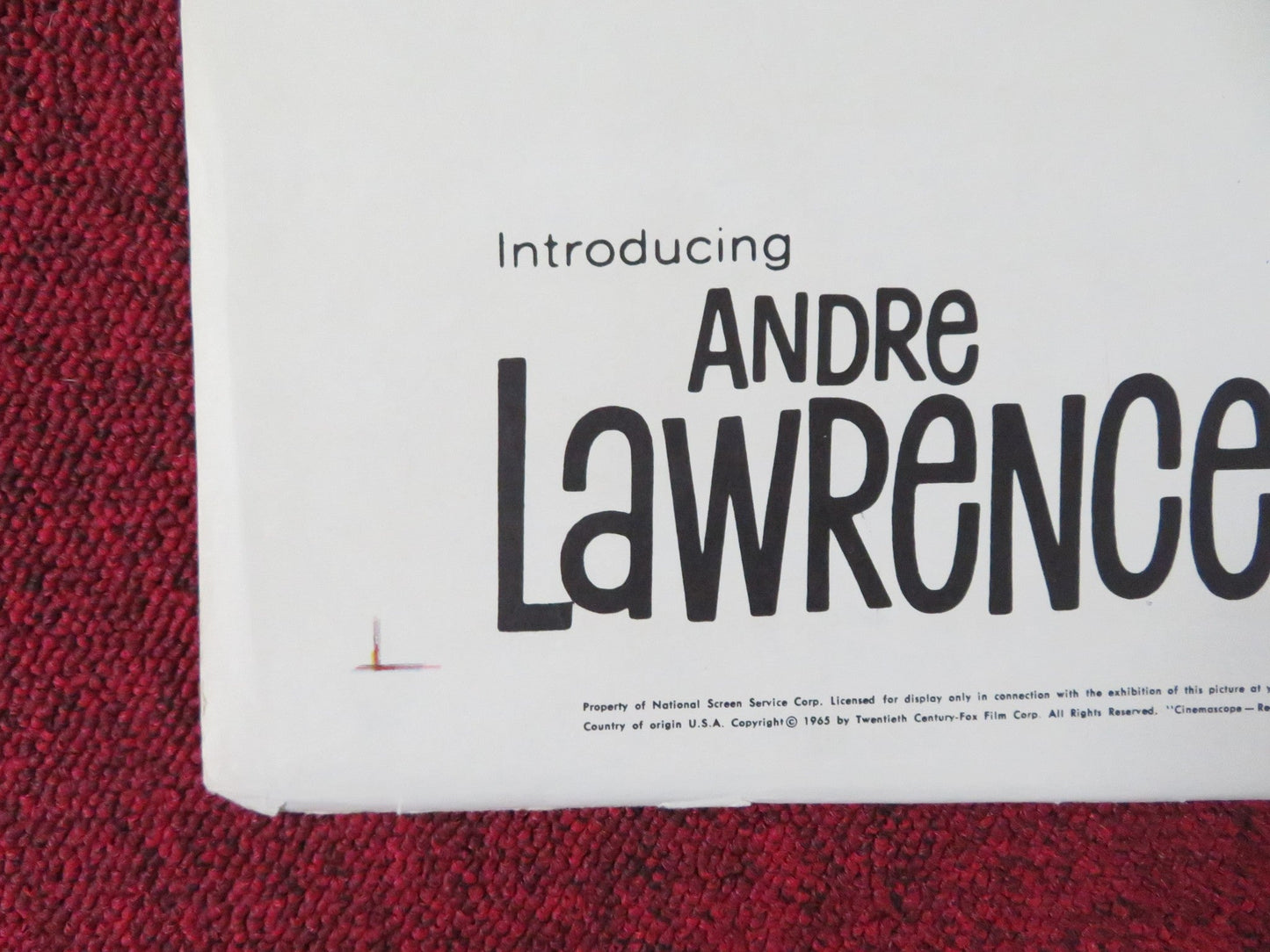 THE PLEASURE SEEKERS FOLDED US ONE SHEET POSTER ANN - MARGRET CAROL LYNLEY 1965 Rendezvous Cinema Movie posters