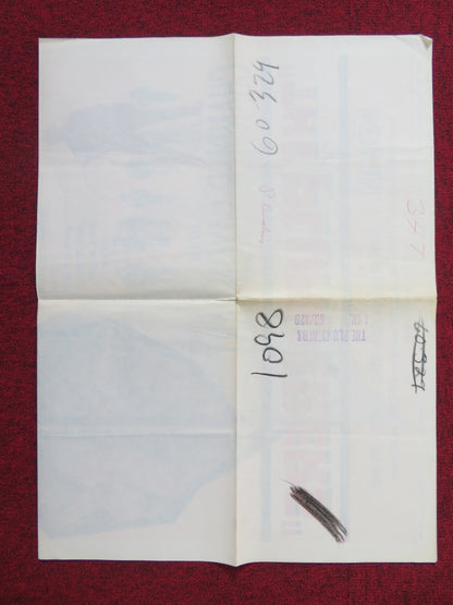 THE PLUNDERERS FOLDED US ONE SHEET POSTER JEFF CHANDLER JOHN SAXON 1960 Rendezvous Cinema Movie posters